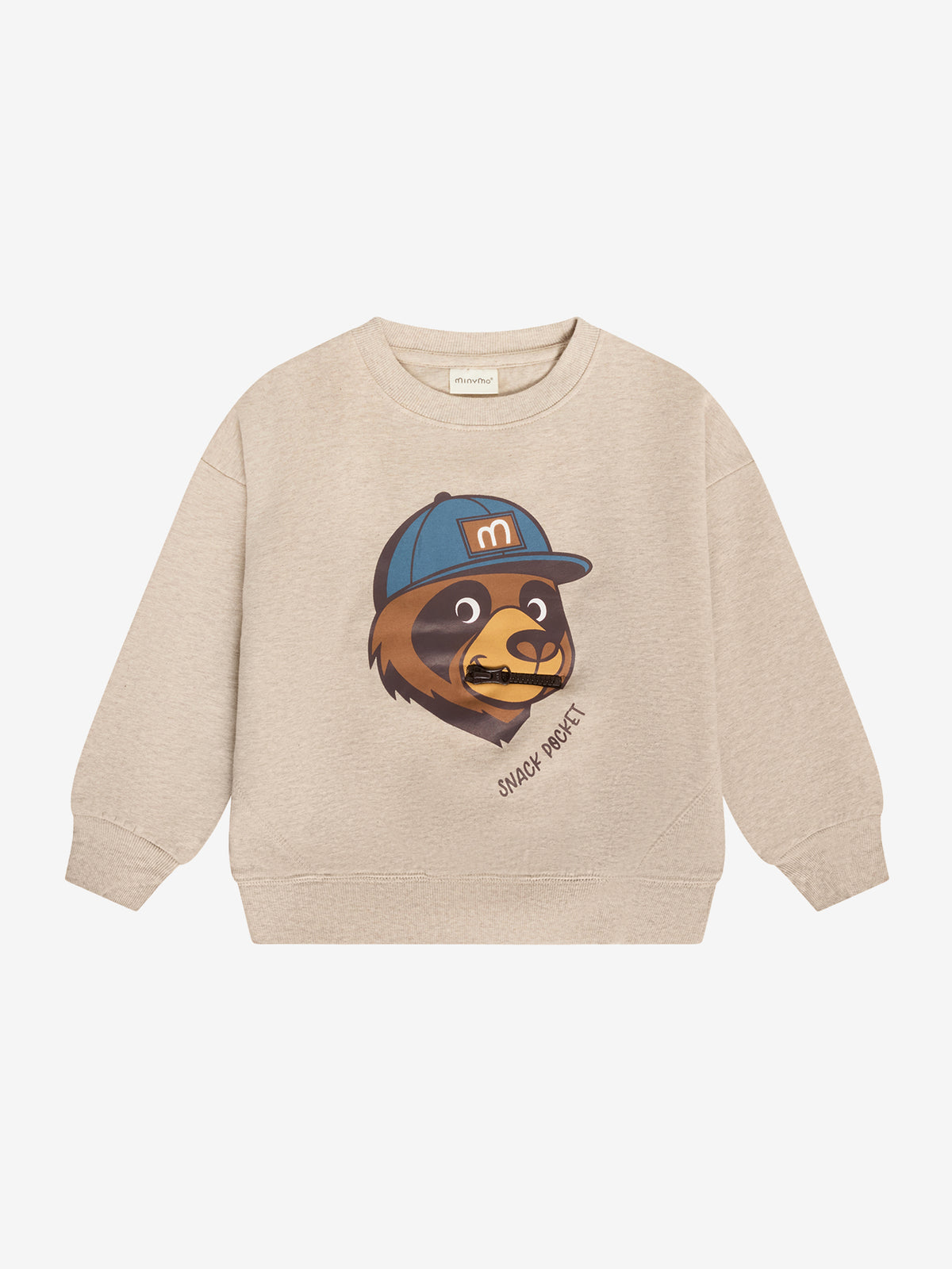 Minymo Sweatshirt mit 3D-Effekt
