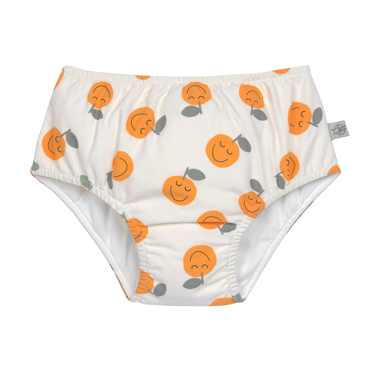 Lässig Schwimmwindel Baby - Orange, Weiß