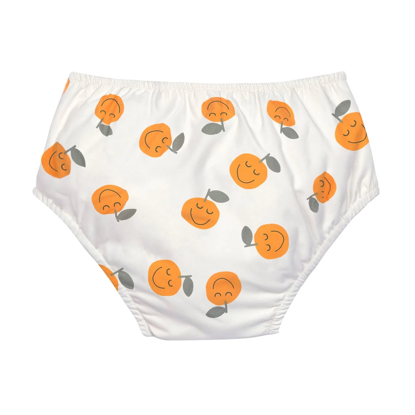 Lässig Schwimmwindel Baby - Orange, Weiß