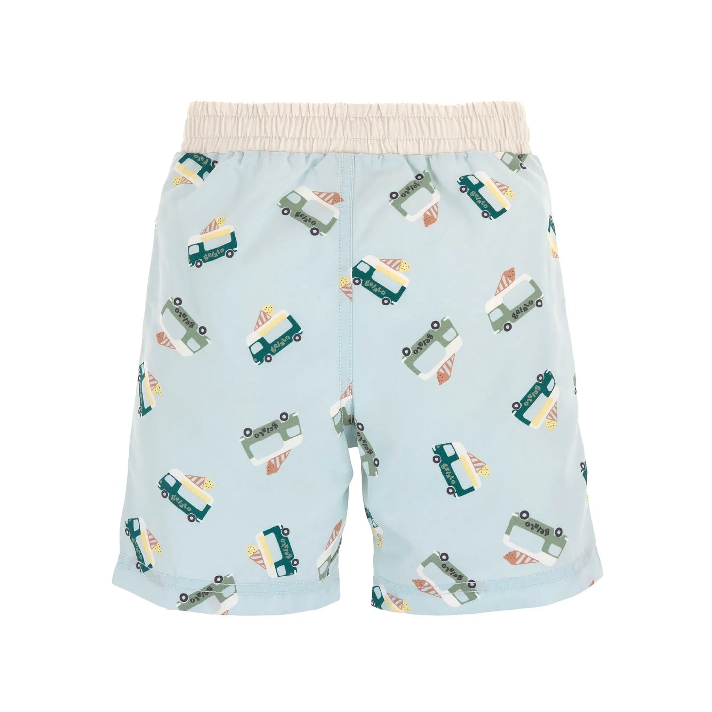 Lässig UV Badehose Kinder (mit Windel) - Eis, Blau