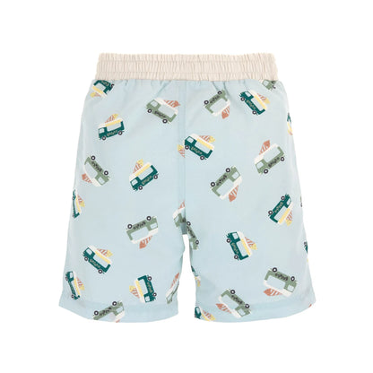 Lässig UV Badehose Kinder (mit Windel) - Eis, Blau