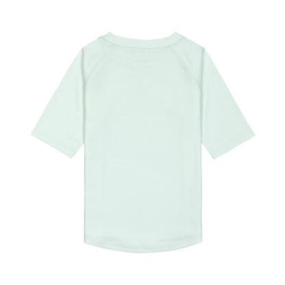 Lässig UV Shirt Kinder Kurzarm - Krokodil, Mint