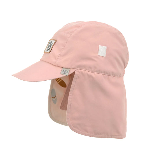 Lässig Sonnenhut Kinder (UV Schutz, Faltbar, Nackenschutz) - Surfbrett, Rosa