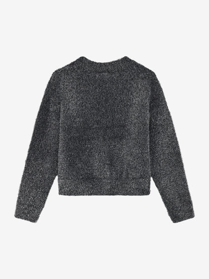 Minymo Strickjacke mit Glitzerfäden