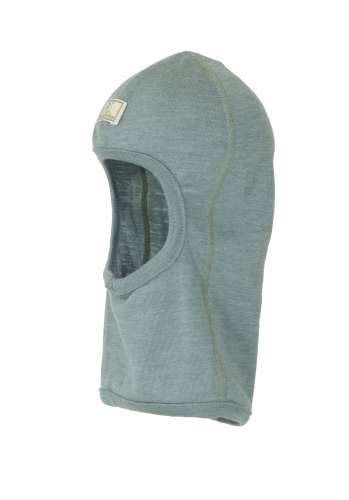 Pickapooh Schlupfmütze Bosse in sea green aus Wolle-Seide