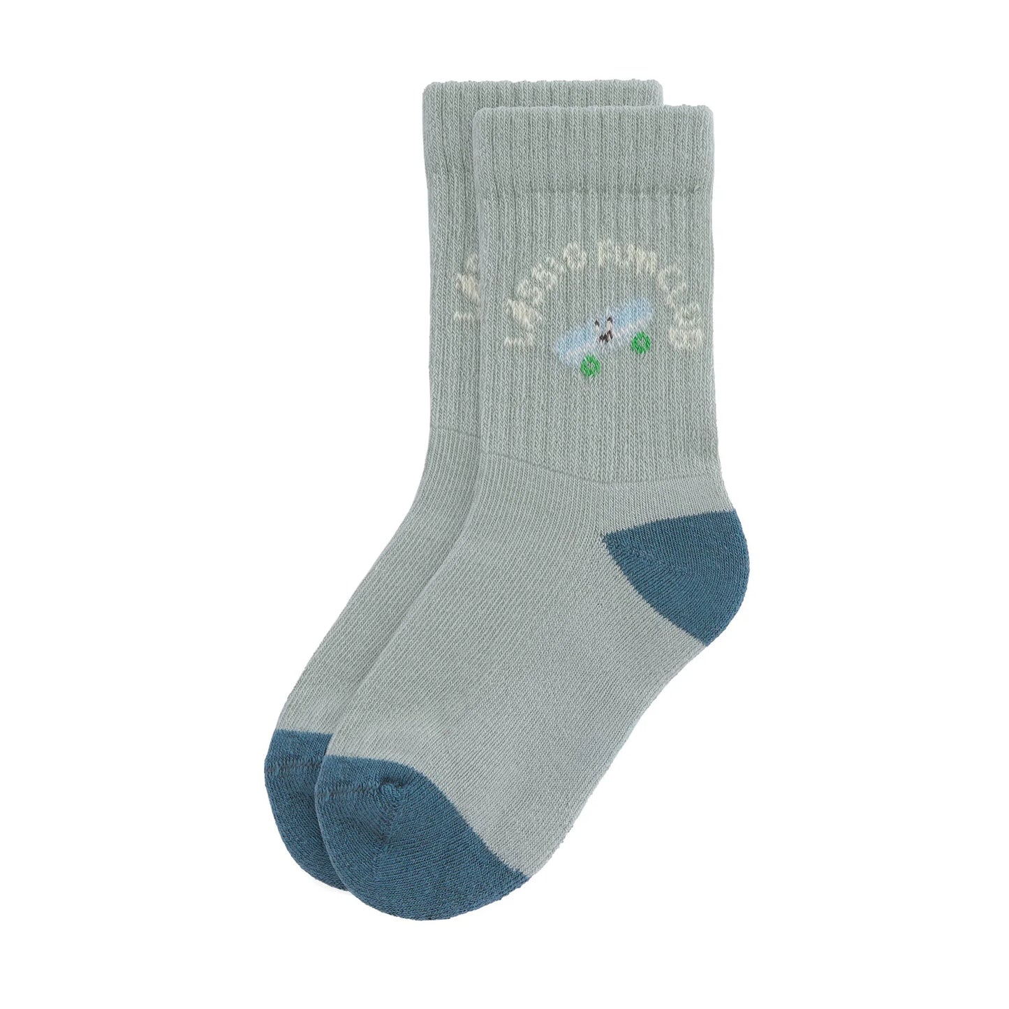Lässig Kinder Tennis Socken 3er-Set - Bio Baumwolle, Skateboard GOTS