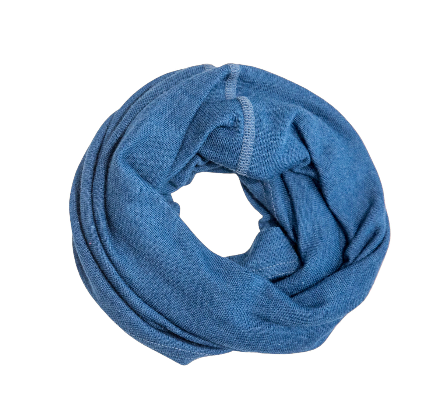 Pickapooh Schlauchschal Strunzl aus Wolle/Seide in jeans