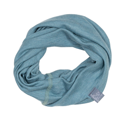 Pickapooh Schlauchschal Strunzl aus Wolle/Seide in sea green