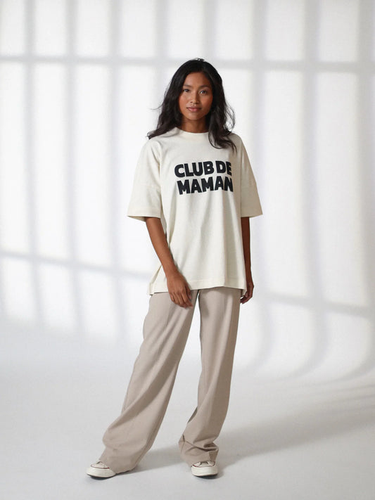 FAMVIBES T-Shirt Damen "CLUB DE MAMAN"