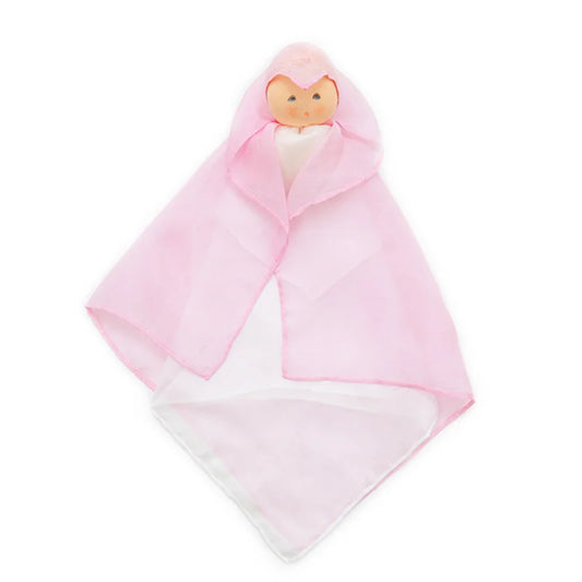 Nanchen Seidenpuppe rosa