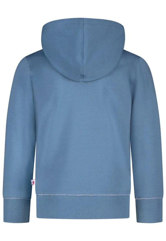 Salt and Pepper Kapuzensweatshirt mit Pferdestickerei
