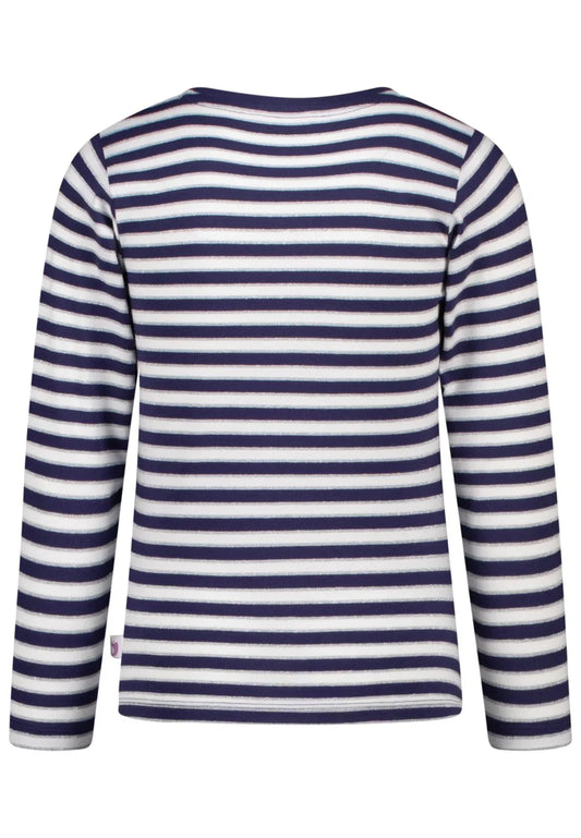 Salt and Pepper Langarmshirt mit appliziertem Einhorn