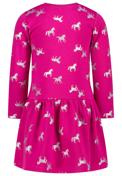 Salt and Pepper Sweatkleid mit Glitzerpferden