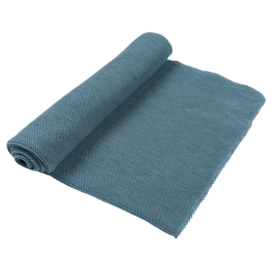 Reiff Strick Wickeltuch Aqua aus Merino-Schurwolle