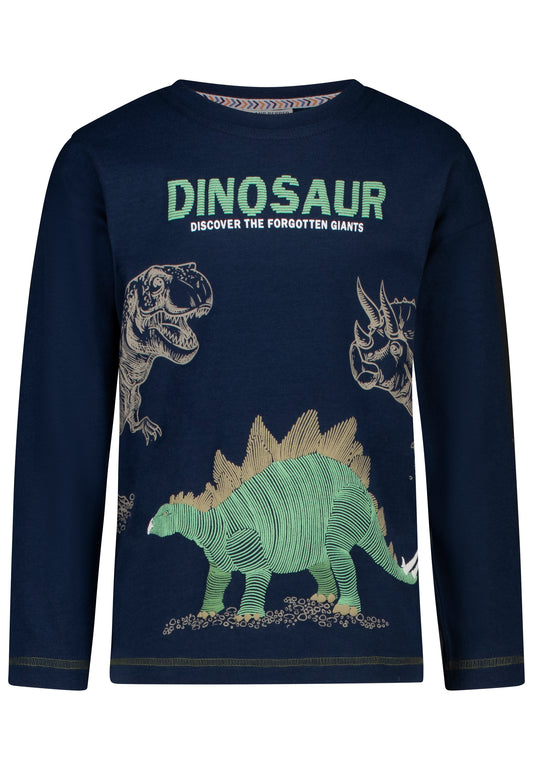 Salt and Pepper Langarmshirt Dinosaurier-Print