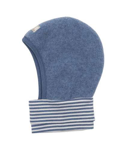 Pickapooh Schlupfmütze Schlüpfli aus Wollfleece kbT in jeans