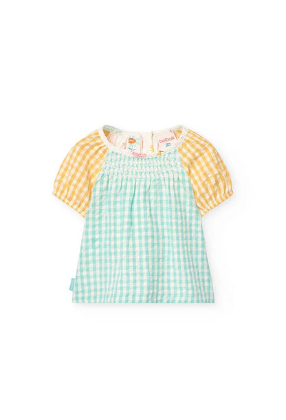 Boboli Bluse Popeline kariert