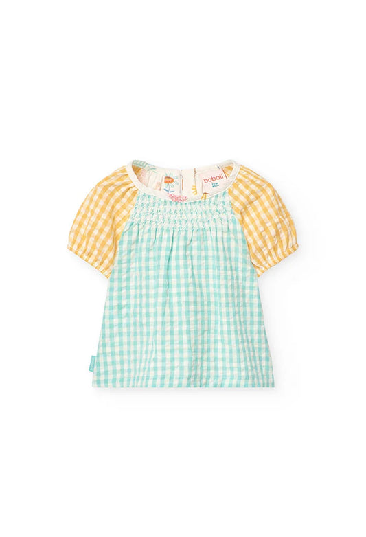Boboli Bluse Popeline kariert