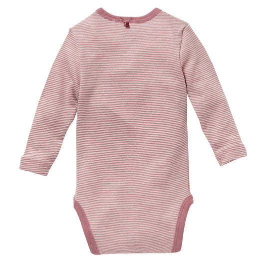People Wear Organic Body Langarm aus Wolle und Seide