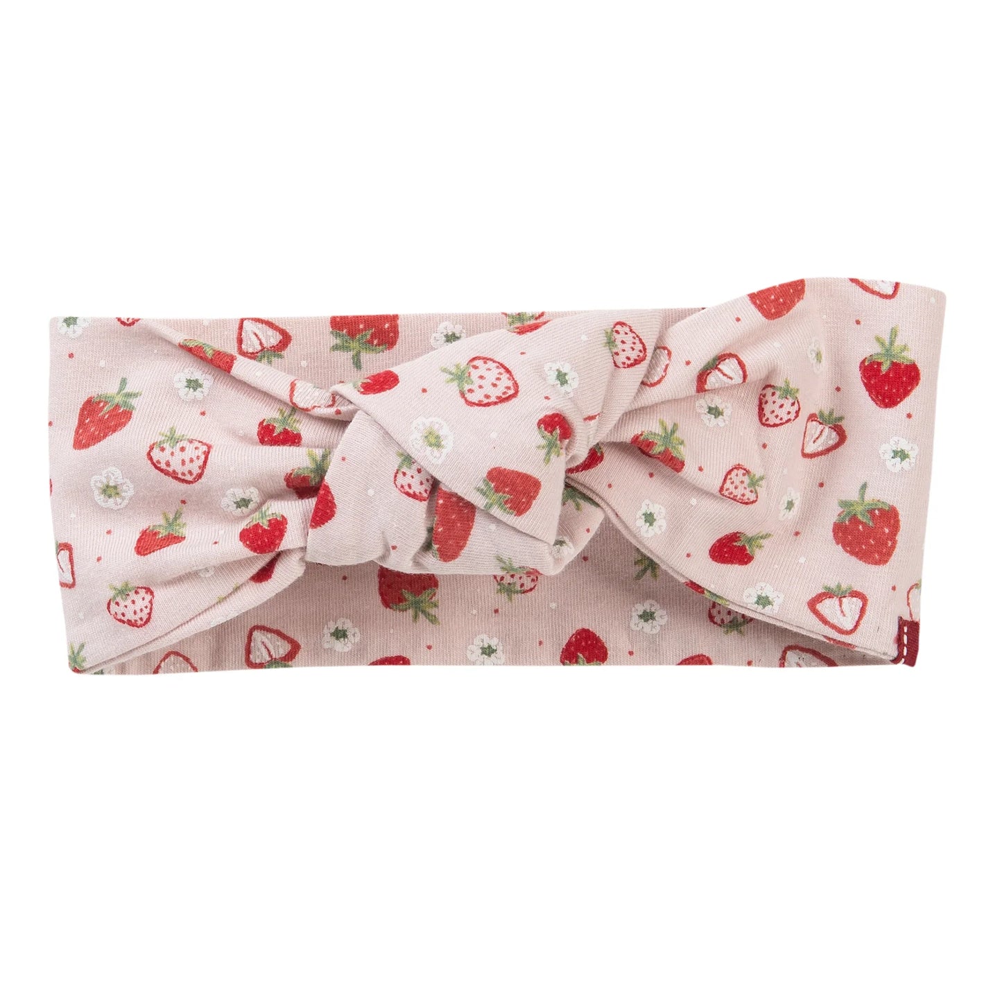 People Wear Organic Haarband "Erdbeeren" aus Bio-Baumwolle  GOTS