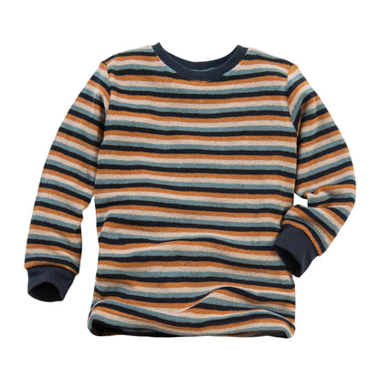 People Wear Organic Schlafanzug Frottée geringelt GOTS