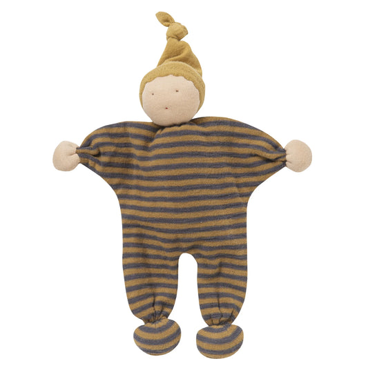 People Wear Organic Schmusepuppe geringelt GOTS