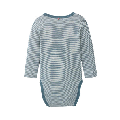 People Wear Organic Wolle-Seide Body smaragd GOTS