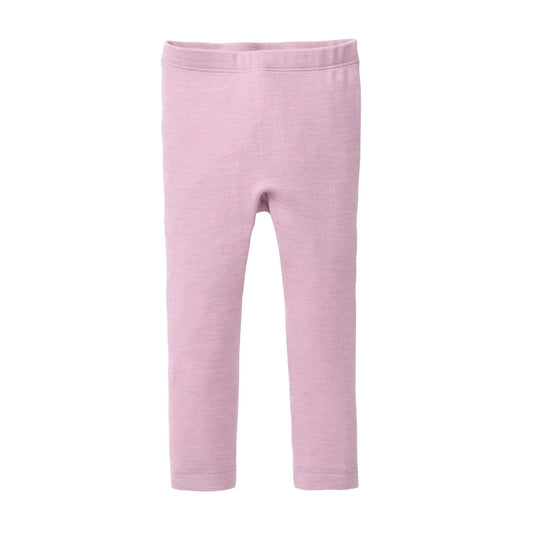 People Wear Organic Wolle-Seide Leggings rosa GOTS