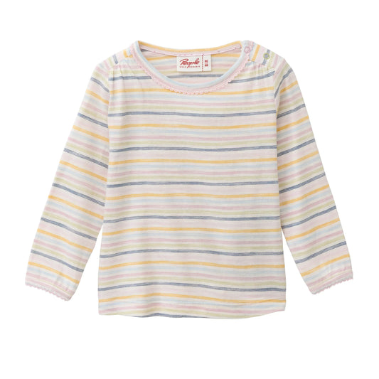 People Wear Organic Langarmshirt geringelt GOTS