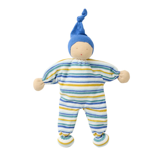 People Wear organic Schmusepuppe Manderl geringelt GOTS
