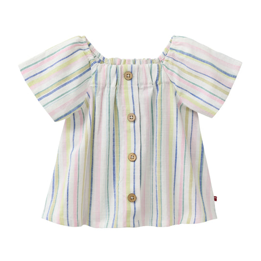 People Wear Organic Bluse Kurzarm GOTS