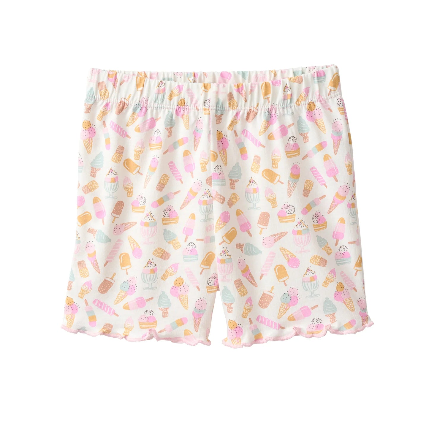 People Wear Organic Schlafanzug kurz mit Eisprint GOTS