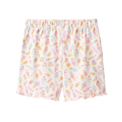 People Wear Organic Schlafanzug kurz mit Eisprint GOTS
