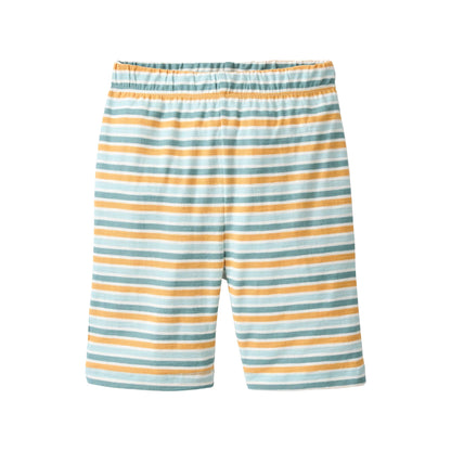 People Wear Organic Schlafanzug kurz mit Strandprint GOTS