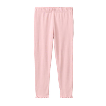 People Wear Organic Pyjama, rosa bedruckt, "floral" und rosa uni, Bio-Baumwolle GOTS