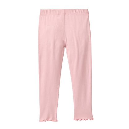 People Wear Organic Pyjama, rosa bedruckt, "floral" und rosa uni, Bio-Baumwolle GOTS