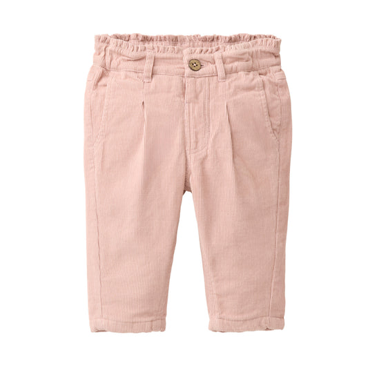 People Wear Organic Kord Hose in altrosa aus Bio-Baumwolle GOTS