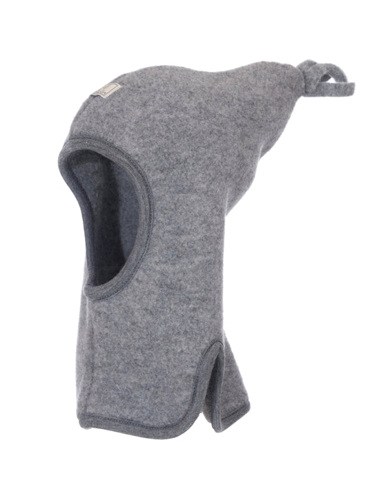 Pickapooh Schlupfmütze Mara aus Wollfleece in grey