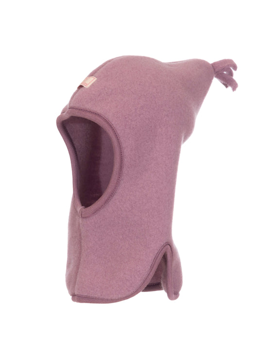 Pickapooh Schlupfmütze Mara aus Wollfleece in alt rosé