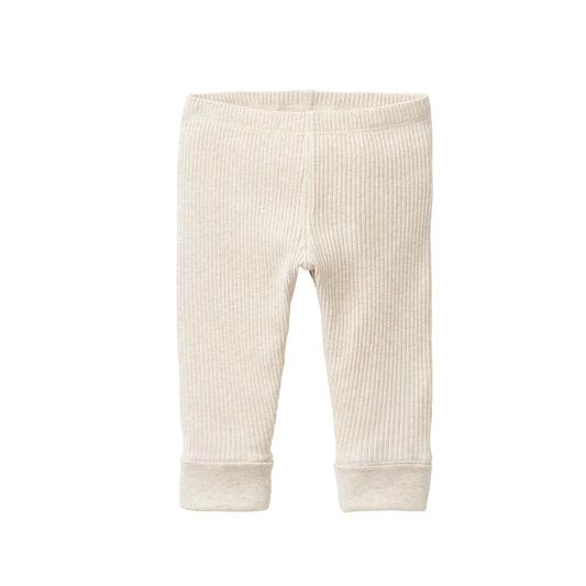 People Wear Organic Leggings in kitt mélange GOTS