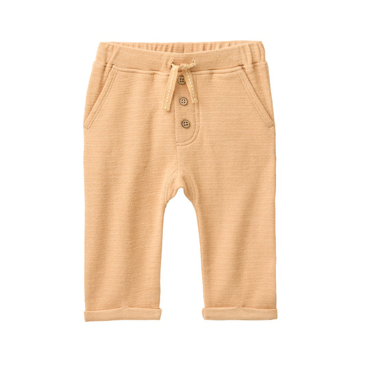 People Wear Organic Sweat Hose in honiggelb uni GOTS