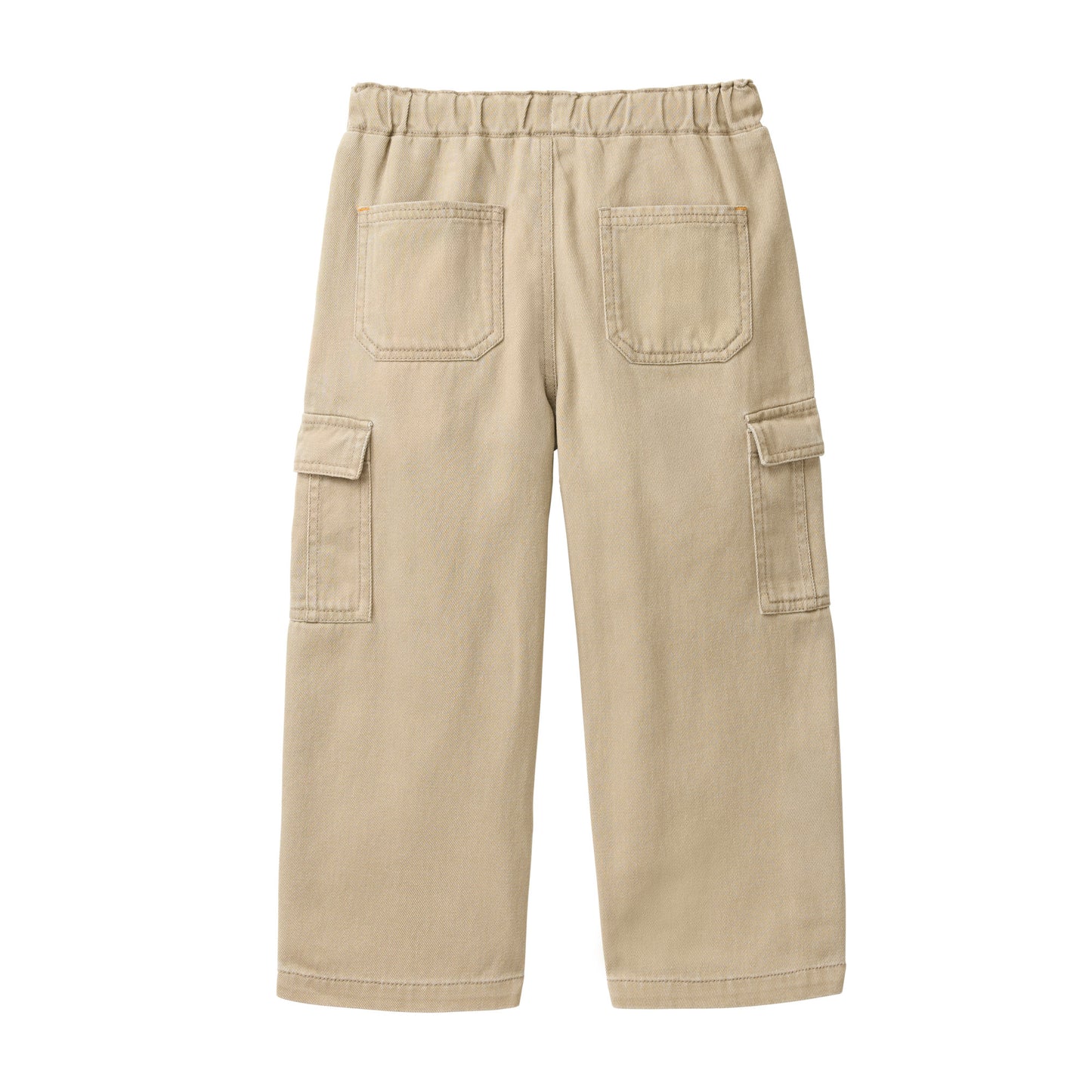People Wear Organic Twill Cargohose in uni taupe GOTS