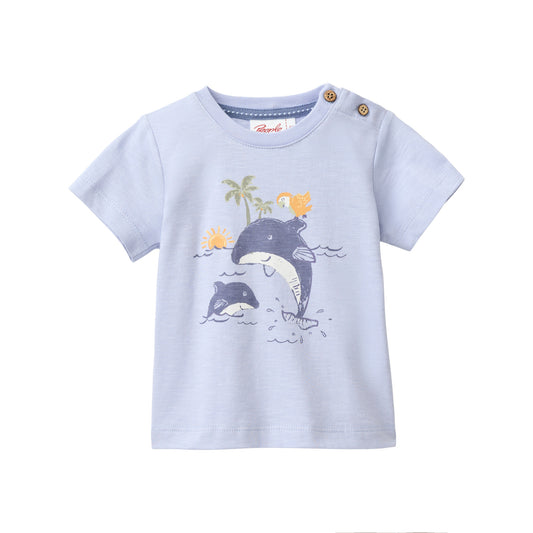 People Wear Organic Kurzarm-Shirt 'Dolphin' GOTS