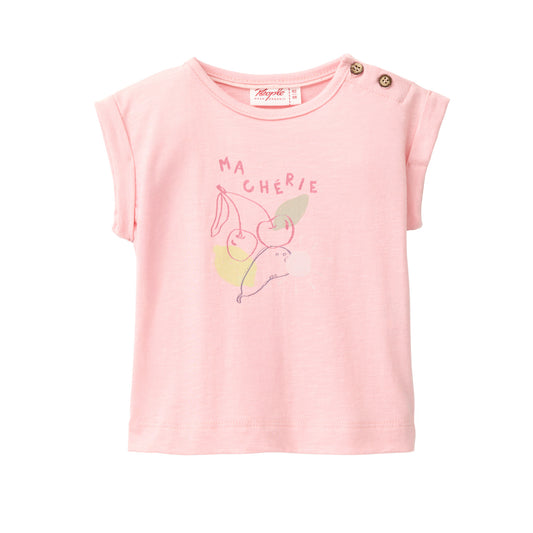 People Wear Organic Kurzarm-Shirt 'Fruit Salad' GOTS