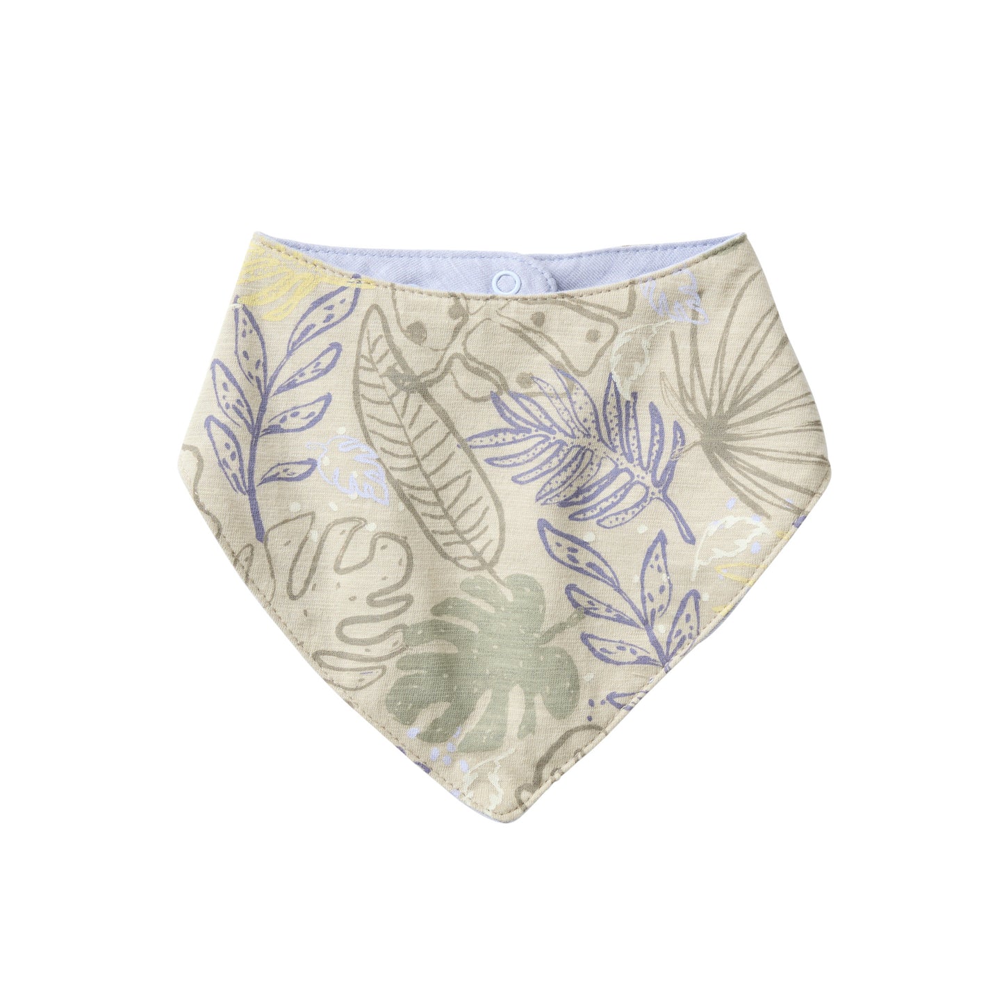 People Wear Organic Dreieckstuch 'Tropische Blätter' GOTS