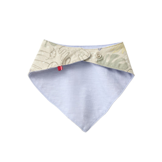 People Wear Organic Dreieckstuch 'Tropische Blätter' GOTS