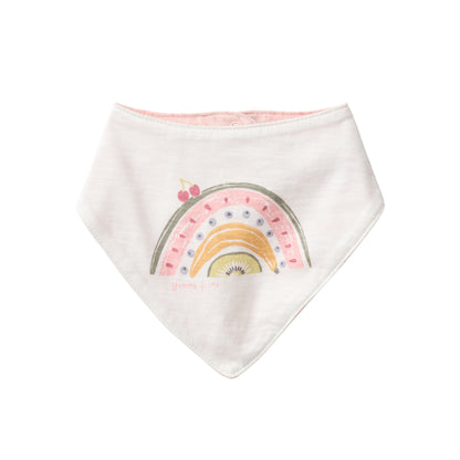 People Wear Organic Dreieckstuch 'Fruity Rainbow' GOTS