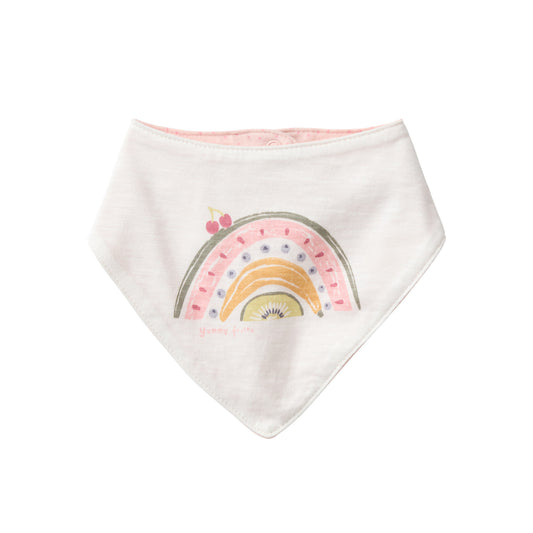 People Wear Organic Dreieckstuch 'Fruity Rainbow' GOTS