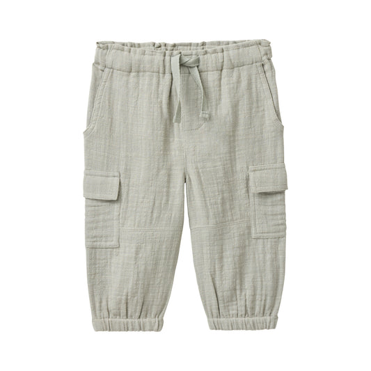 People Wear Organic Cargo-Hose in salbei GOTS