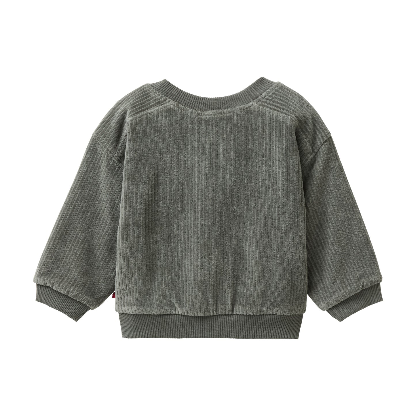 People Wear Organic Nicki-Sweatjacke zum Wenden Eukalyptus GOTS